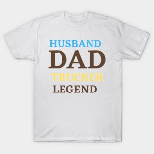 Trucker dad T-Shirt